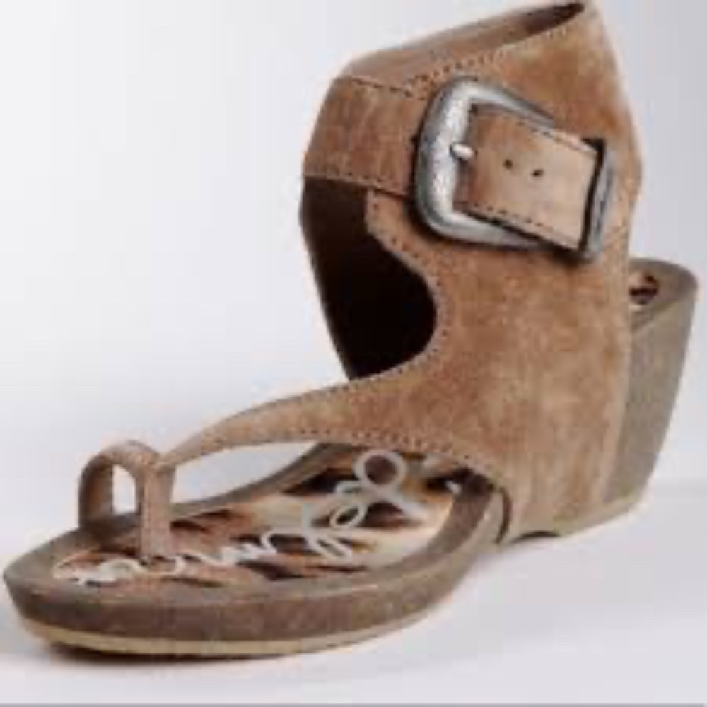 Sam Edelman Nikola Wedge Gladiator Sandal Size 6